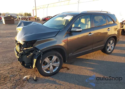 2013 Kia Sorento Ex V6 из США, поврежденный, VIN 5XYKUDA2XDG321869